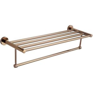 Závesná polica na uteráky MEXEN REMO rose gold vyobraziť