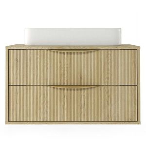 Závěsná skříňka pod umyvadlo Avila s deskou 80 cm dub Cremona Torro vyobraziť