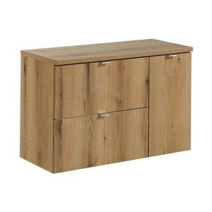 Závěsná skříňka pod umyvadlo Nova Oak 90 cm dub coast evoke vyobraziť