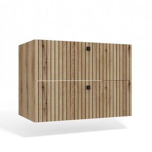 Závěsná skříňka pod umyvadlo TIGO 2S 80 cm dub evoke vyobraziť