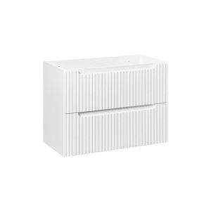 Závěsná umyvadlová skříňka Nova White 82-80-2S bílá vyobraziť