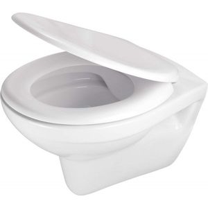 DEANTE - Boro biela - Toaleta, s sedadlom, bez okrajov CMOD6SPW vyobraziť