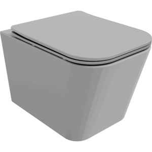 Závesná WC misa MEXEN TEO II svetlo šedá vyobraziť