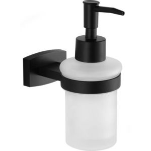 Závesný dávkovač na mydlo ZOJA čierny vyobraziť