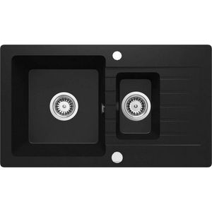 DEANTE DEANTE - Zorba čierna - Granitový drez, 1.5 - bowl s odkvapkávačom ZQZ_N513 vyobraziť