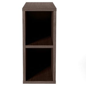 Závěsný koupelnový regál Avila 20 cm ořech vyobraziť