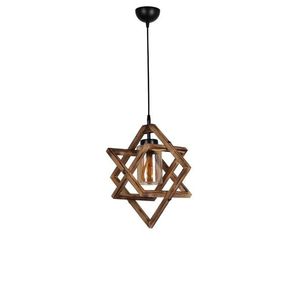 Závesný luster Berlin III orechový vyobraziť