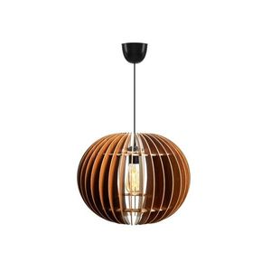 Závesný luster Moure hnedý vyobraziť