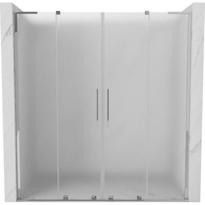 MEXEN/S - Velar L Duo posuvné sprchové dvere 180, dekor, chróm 871-180-003-32-01 vyobraziť