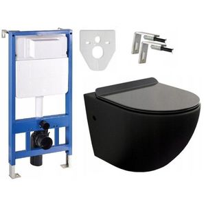 Závesný set Mexen Fenix slim čierny vyobraziť