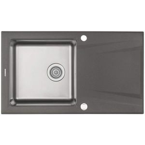 DEANTE DEANTE - Prime antracit metalic - Granitovo - oceľový drez, 1 - bowl s odkvapkávačom ZSR_T113 vyobraziť