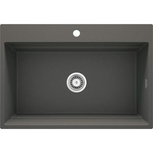 DEANTE DEANTE - Magnetic antracitová metalická - Granitový drez, jednokomorový ZRM_T10B vyobraziť
