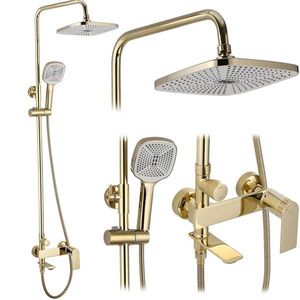 REA REA - Sprchový set s batériou 150mm STORM zlatá REA-P9531 vyobraziť