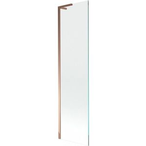 MEXEN/S - Next L vaňová zástena FIX 60 x 150, transparent, ružové zlato 895-060-000-03-00-60 vyobraziť