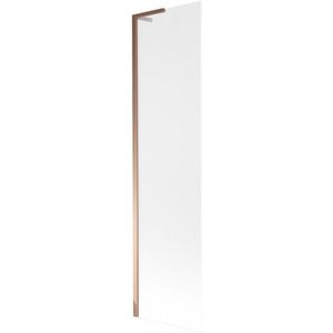 MEXEN/S - Next L vaňová zástena FIX 80 x 150, dekor, ružové zlato 895-080-000-03-30-60 vyobraziť