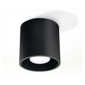 Čierne stropné svietidlo Sollux Roda vyobraziť