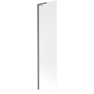 MEXEN/S - Next L vaňová zástena FIX 70 x 150, vzor, gun gray kartáčovaný 895-070-000-03-30-66 vyobraziť