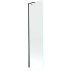 MEXEN/S - Next L vaňová zástena FIX 100 x 150, transparent, grafit metal 895-100-000-03-00-95 vyobraziť