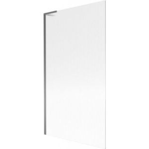 MEXEN/S - Next L vaňová zástena FIX 100 x 150, prúžky, grafit metal 895-100-000-03-09-95 vyobraziť