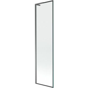 MEXEN/S - Next L vaňová zástena FIX 50 x 150, čierna vzor, grafit metal 895-050-000-03-70-95 vyobraziť