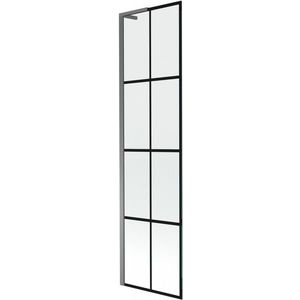 MEXEN/S - Next L vaňová zástena FIX 50 x 150, čierna vzor, grafit metal 895-050-000-03-77-95 vyobraziť