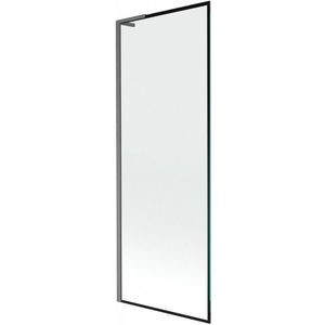 MEXEN/S - Next L vaňová zástena FIX 70 x 150, čierna vzor, grafit kartáčovaná 895-070-000-03-70-66 vyobraziť