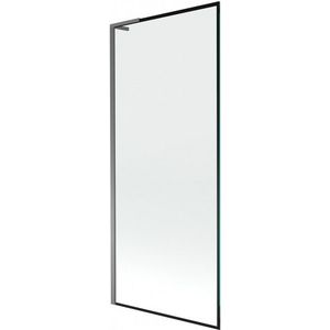 MEXEN/S - Next L vaňová zástena FIX 80 x 150, čierna vzor, grafit metal 895-080-000-03-70-95 vyobraziť