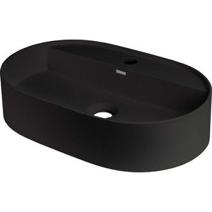 DEANTE - Silia nero Granite umývadlo na dosku, s policou na batériu - oválna CQS_NU6B vyobraziť