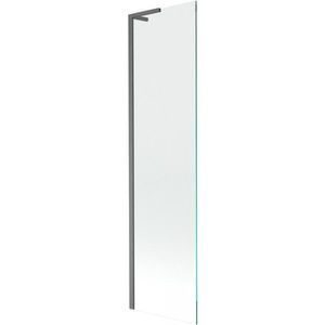 MEXEN/S - Next L vaňová zástena FIX 50 x 150, transparent, grafit kartáčovaná 895-050-000-03-00-66 vyobraziť