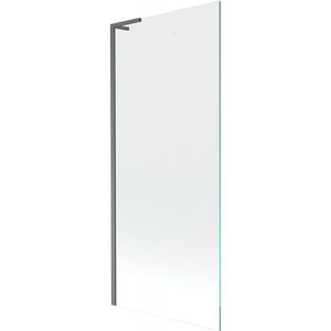 MEXEN/S - Next L vaňová zástena FIX 80 x 150, transparent, grafit kartáčovaná 895-080-000-03-00-66 vyobraziť