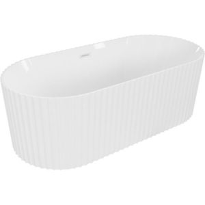 MEXEN/S - Paola voľne stojaca vaňa reliéf 170 x 80, biela lesk, sifón a prepad biela 52721708000-20 vyobraziť