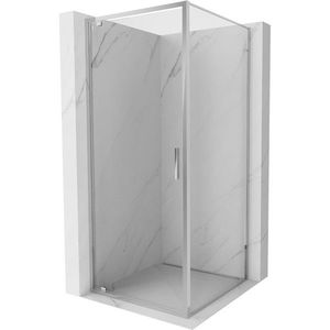 MEXEN/S - Exo sprchovací kút dvere krídlové 75 x 75, transparent, chróm 8181-075-075-01-00 vyobraziť
