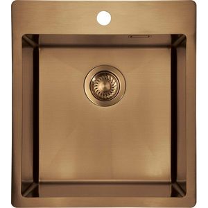 DEANTE DEANTE - Olfato Precious hnedý oceľový drez, 1-bowl ZPO_C10A vyobraziť