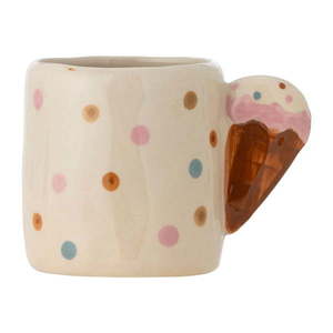 Béžový keramický detský hrnček 255 ml Creamy – Bloomingville Mini vyobraziť