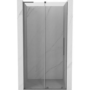 MEXEN/S - Velar L posuvné sprchové dvere 90, transparent, grafit metal 871-090-003-01-95 vyobraziť