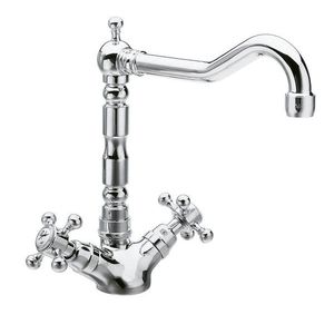 SAPHO SAPHO - ANTEA stojánkova drezová batéria s retro hubicou, chróm 3121 vyobraziť