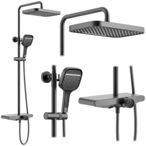 REA REA - Sprchový set Bari Titanium REA-P0890 vyobraziť