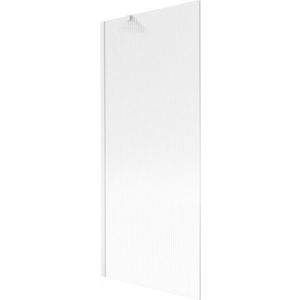 MEXEN/S - Next vaňová zástena FIX 80 x 150, prúžky, biela 895-080-000-00-09-20 vyobraziť