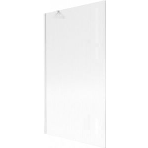 MEXEN/S - Next vaňová zástena FIX 100 x 150, prúžky, biela 895-100-000-00-09-20 vyobraziť