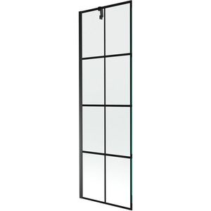 MEXEN/S - Next vaňová zástena FIX 60 x 150, čierna dekor, čierna 895-060-000-00-77-70 vyobraziť