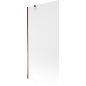 MEXEN/S - Next vaňová zástena FIX 90 x 150, mrazené sklo, růžové zlato 895-090-000-00-30-60 vyobraziť