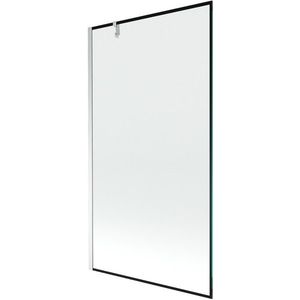 MEXEN/S - Next vaňová zástena FIX 100 x 150, čierna dekor, chróm 895-100-000-00-70-01 vyobraziť