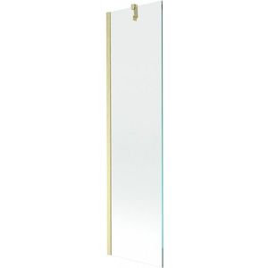 MEXEN/S - Next vaňová zástena FIX 50 x 150, transparent, zlatá kartáčovaná 895-050-000-00-00-55 vyobraziť