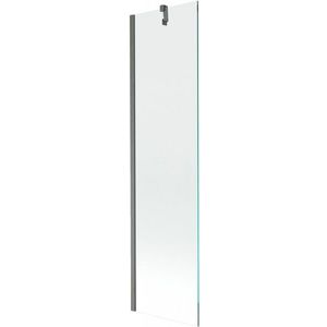 MEXEN/S - Next vaňová zástena FIX 50 x 150, transparent, grafit kartáčovaná 895-050-000-00-00-66 vyobraziť