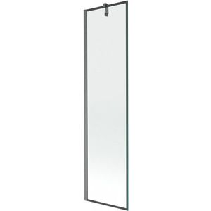 MEXEN/S - Next vaňová zástena FIX 50 x 150, čierna vzor, grafit kartáčovaná 895-050-000-00-70-66 vyobraziť