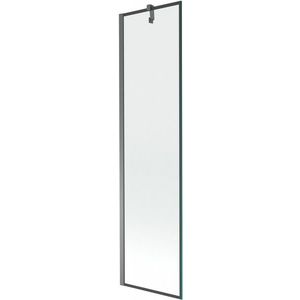 MEXEN/S - Next vaňová zástena FIX 50 x 150, čierna vzor, grafit metal 895-050-000-00-70-95 vyobraziť