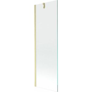 MEXEN/S - Next vaňová zástena FIX 60 x 150, transparent, zlatá kartáčovaná 895-060-000-00-00-55 vyobraziť