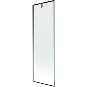 MEXEN/S - Next vaňová zástena FIX 60 x 150, čierna vzor, grafit metal 895-060-000-00-70-95 vyobraziť