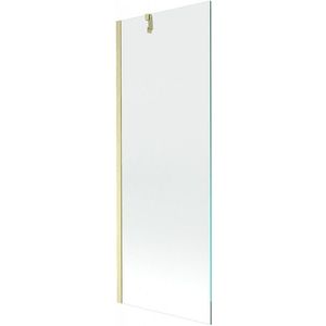 MEXEN/S - Next vaňová zástena FIX 70 x 150, transparent, zlatá kartáčovaná 895-070-000-00-00-55 vyobraziť
