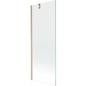 MEXEN/S - Next vaňová zástena FIX 70 x 150, transparent, meď kartáčovaná 895-070-000-00-00-65 vyobraziť